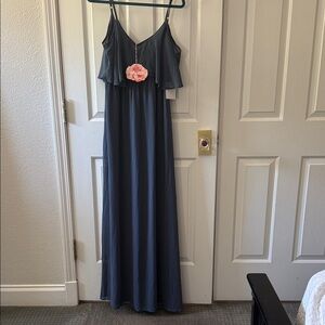 Chic Navy Maxi Dress